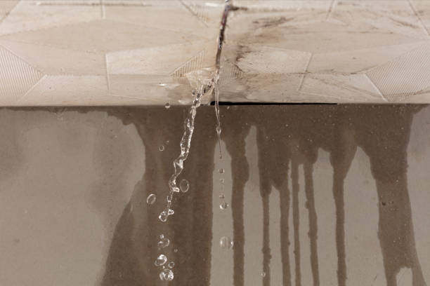 Professional Flood Damage Cleanup technician working in Heber City, UT